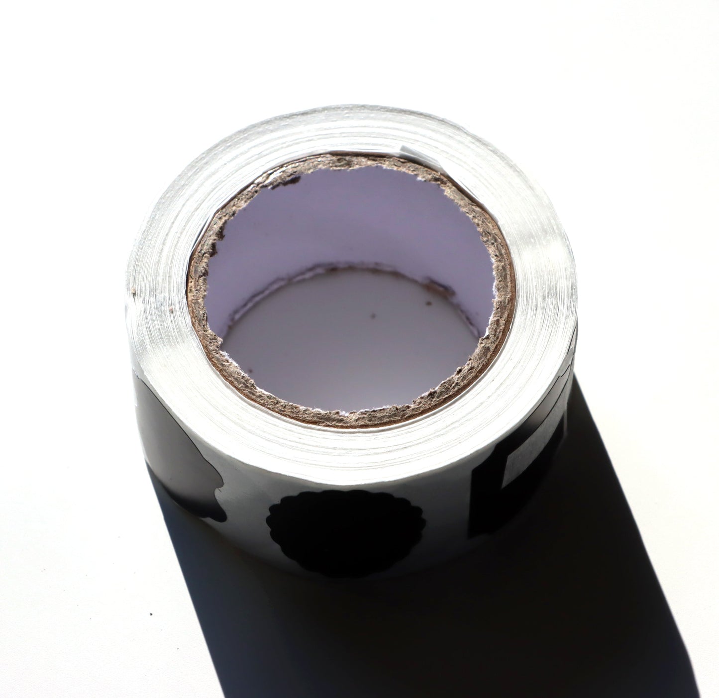 Lepící štítky malé černé vzorované na popisky 500 samolepek - Supreme Panthers