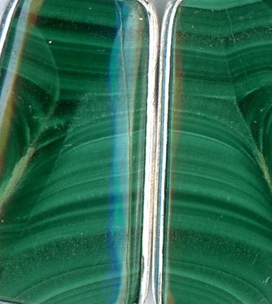 Náušnice malachit - Supreme Panthers