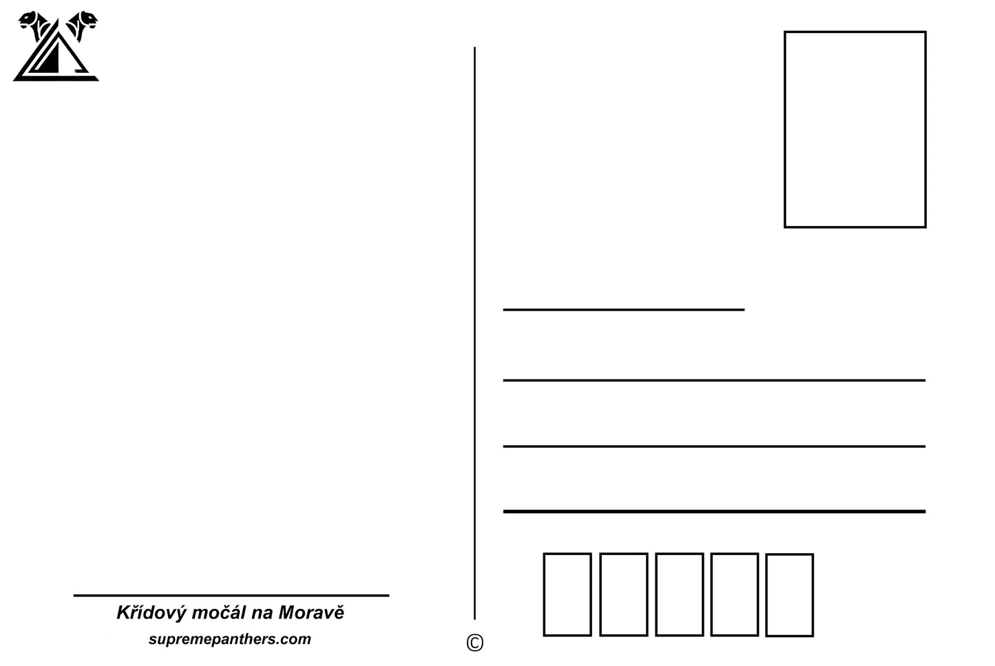 Pohlednice Supreme Panthers - křídový močál verze 7 - Supreme Panthers