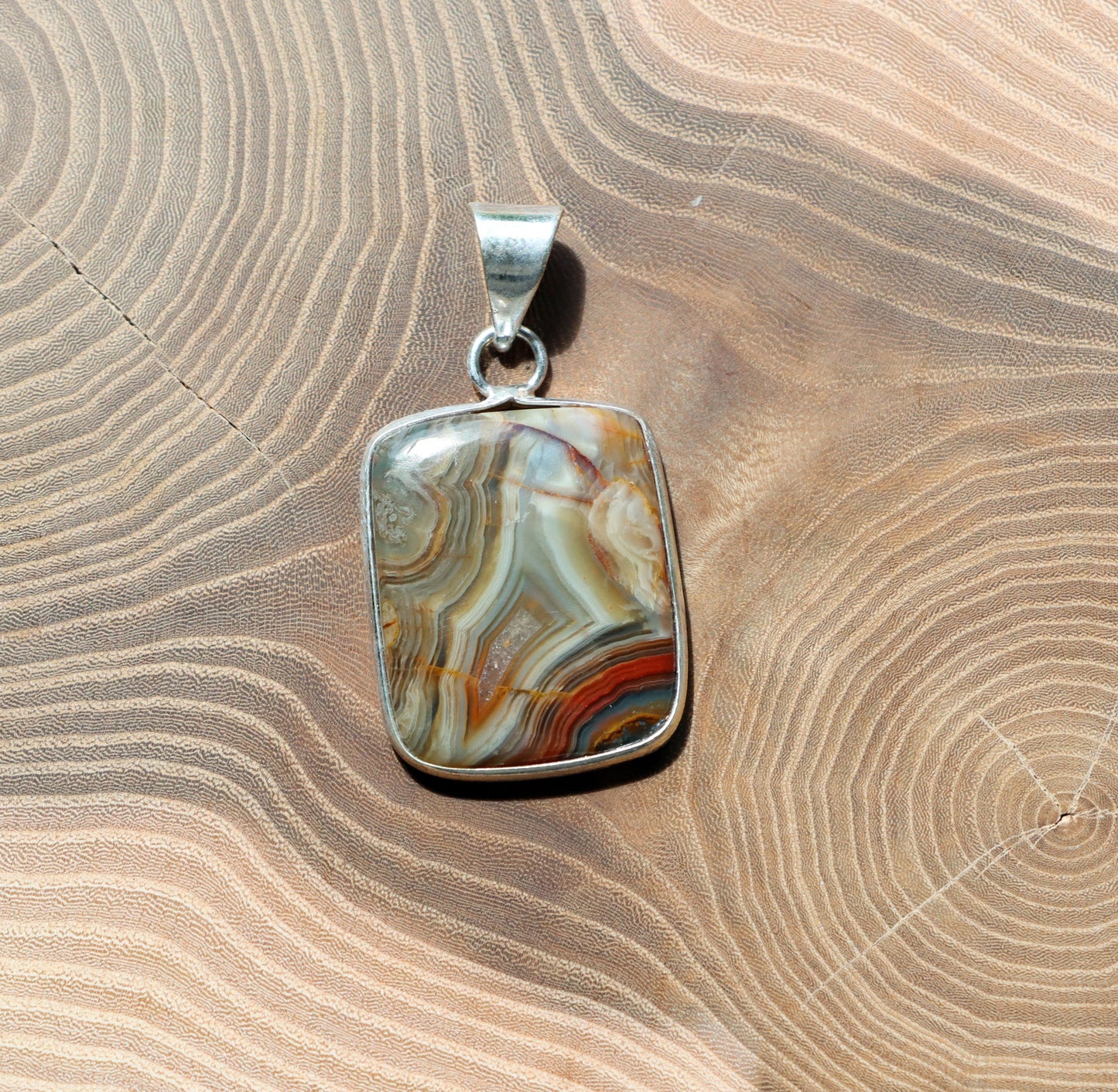 Přívěšek achát Crazy lace - Supreme Panthers