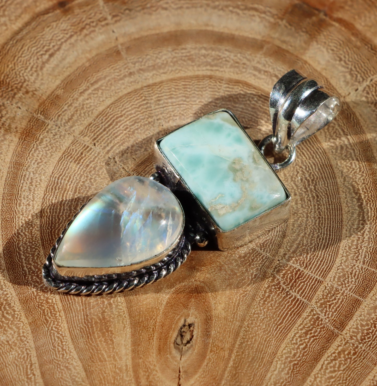 Přívěšek larimar měsíční kámen - Supreme Panthers