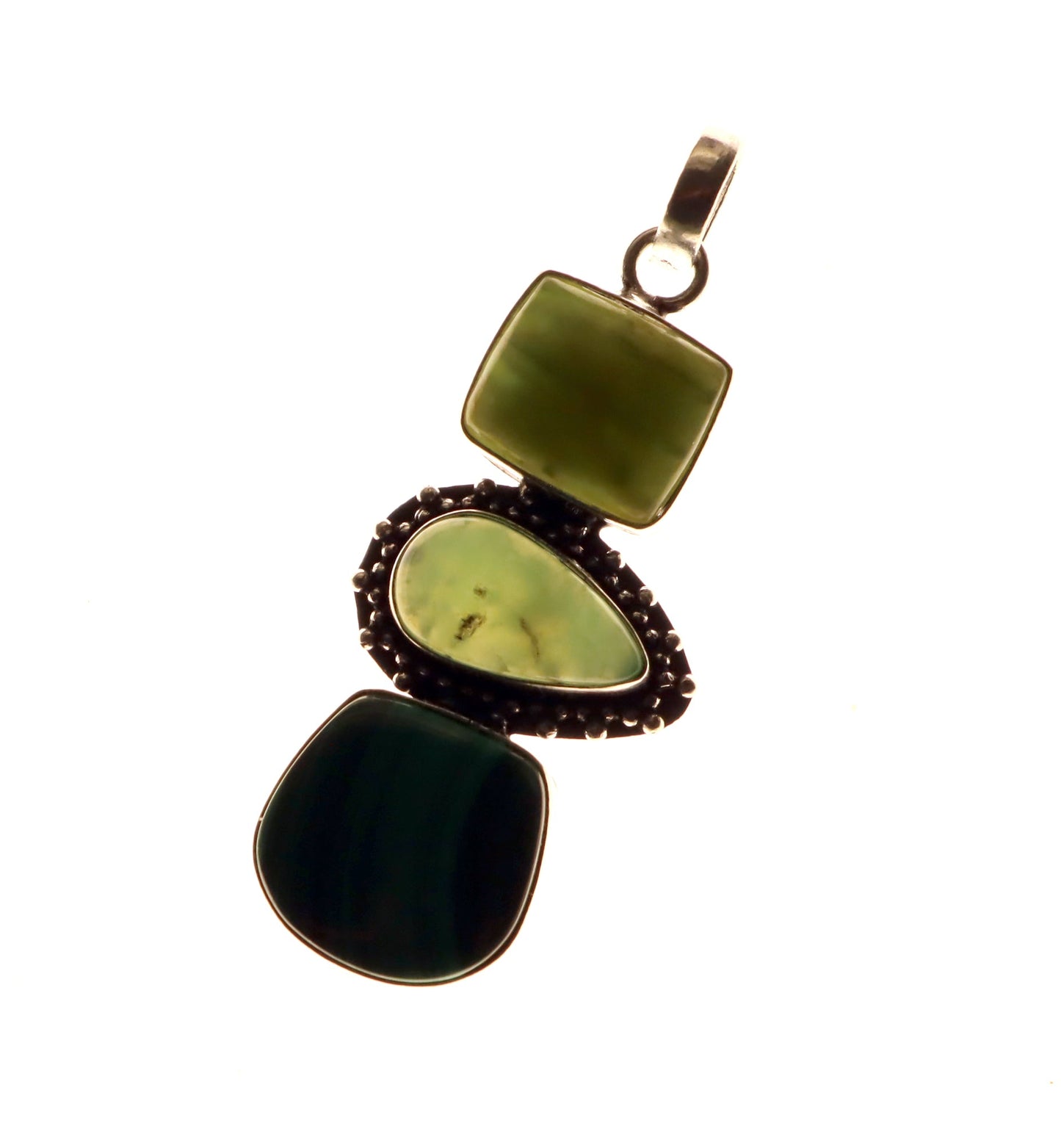 Přívěšek malachit chryzopras nefrit - Supreme Panthers