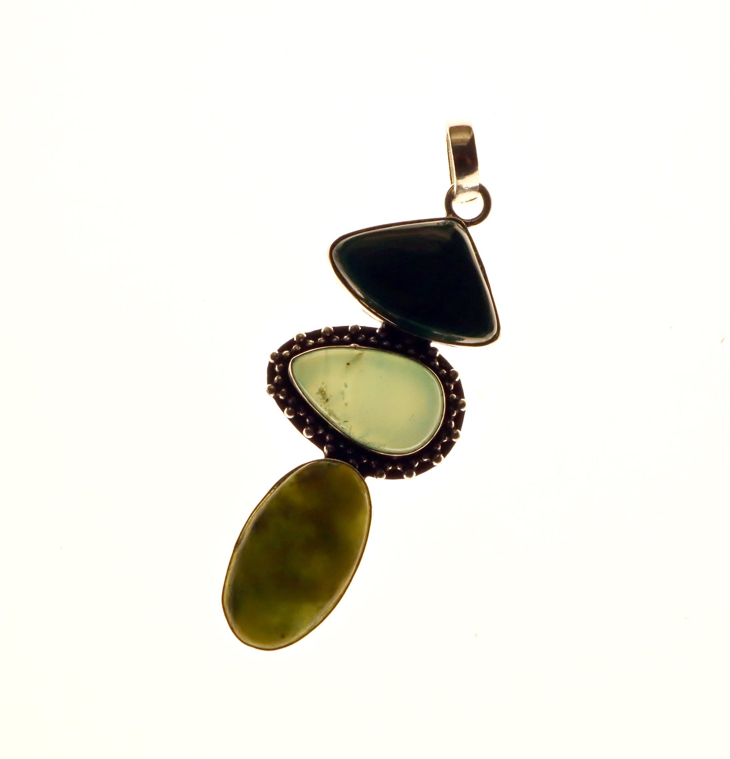 Přívěšek malachit chryzopras nefrit - Supreme Panthers