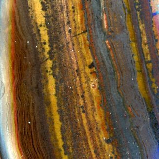 Přívěšek páskovaná železná ruda hematit - Supreme Panthers