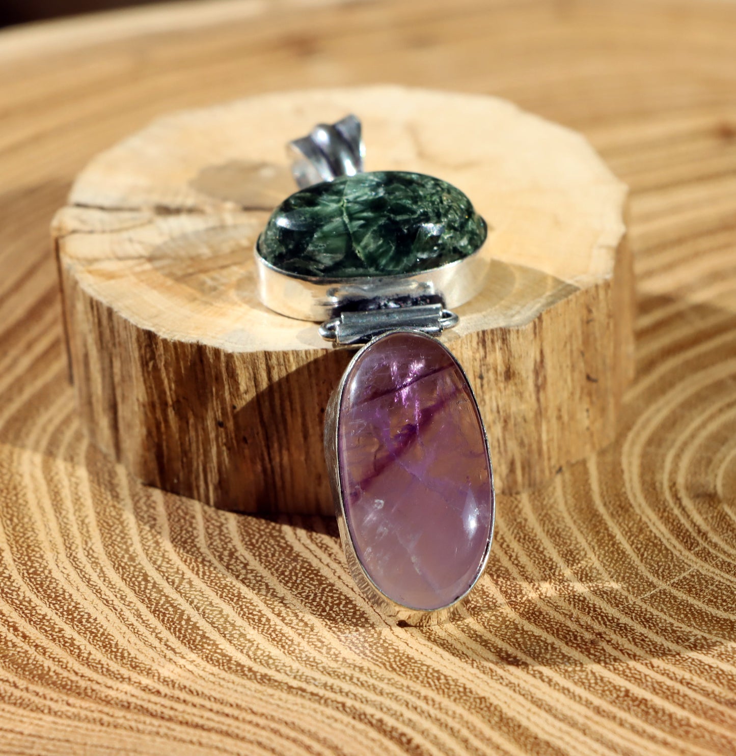 Přívěšek serafinit ametyst - Supreme Panthers