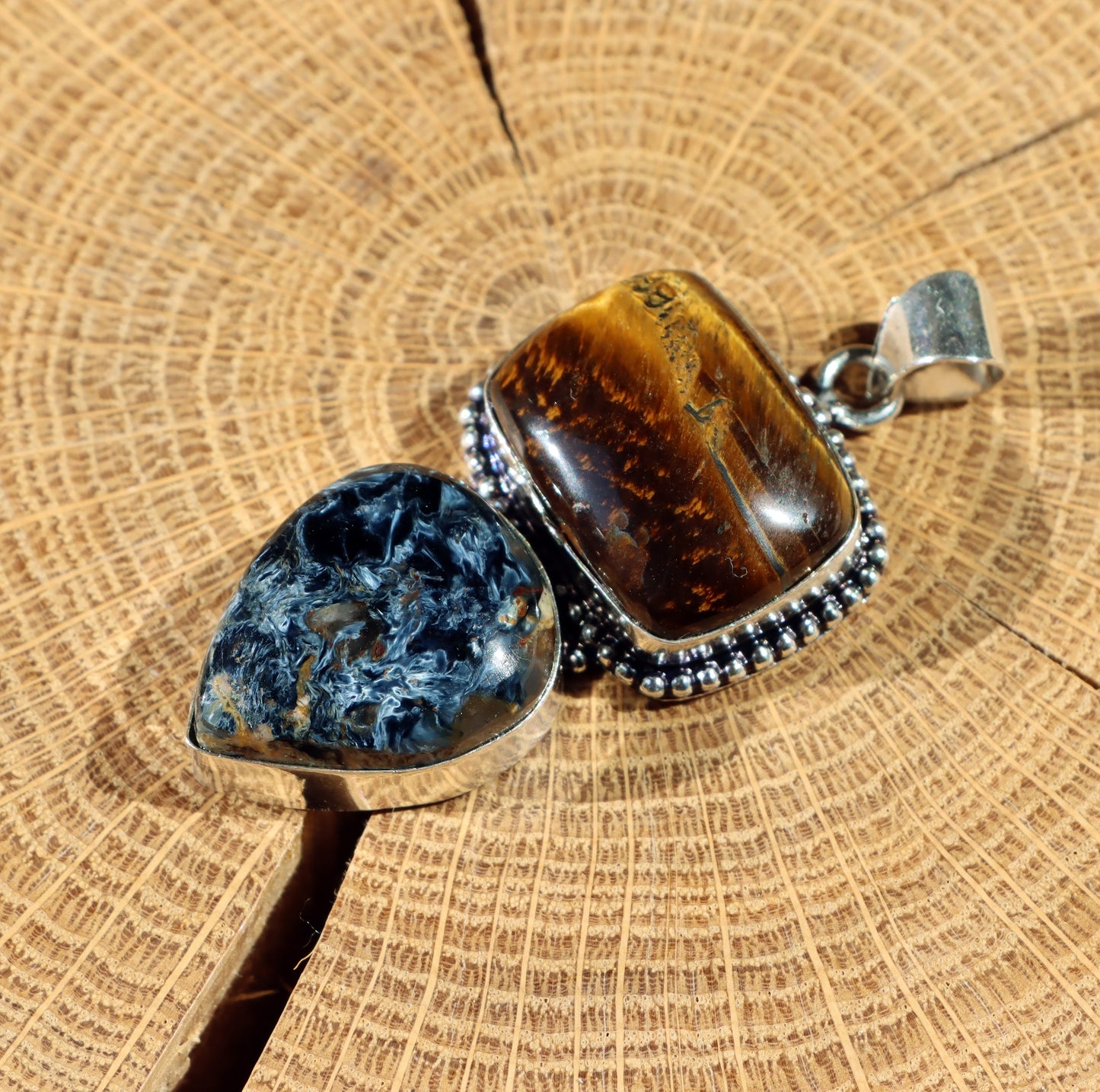 Přívěšek tygří oko pietersite - Supreme Panthers