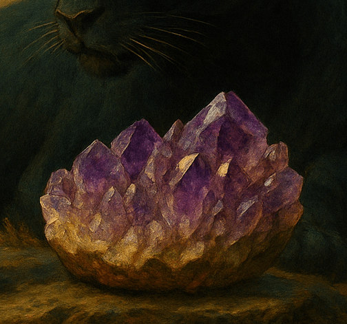 VÝPRODEJ Ametystové drúzy - Supreme Panthers