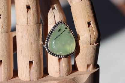 Prsten epidot v prehnitu