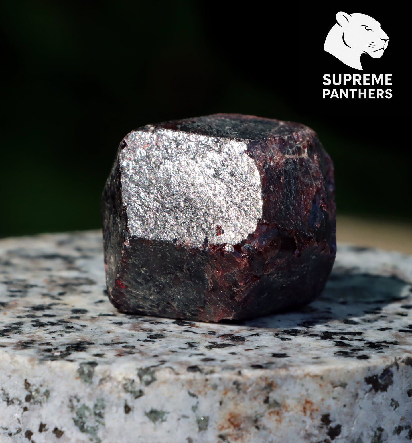 Almandin solitérní krystal - Supreme Panthers