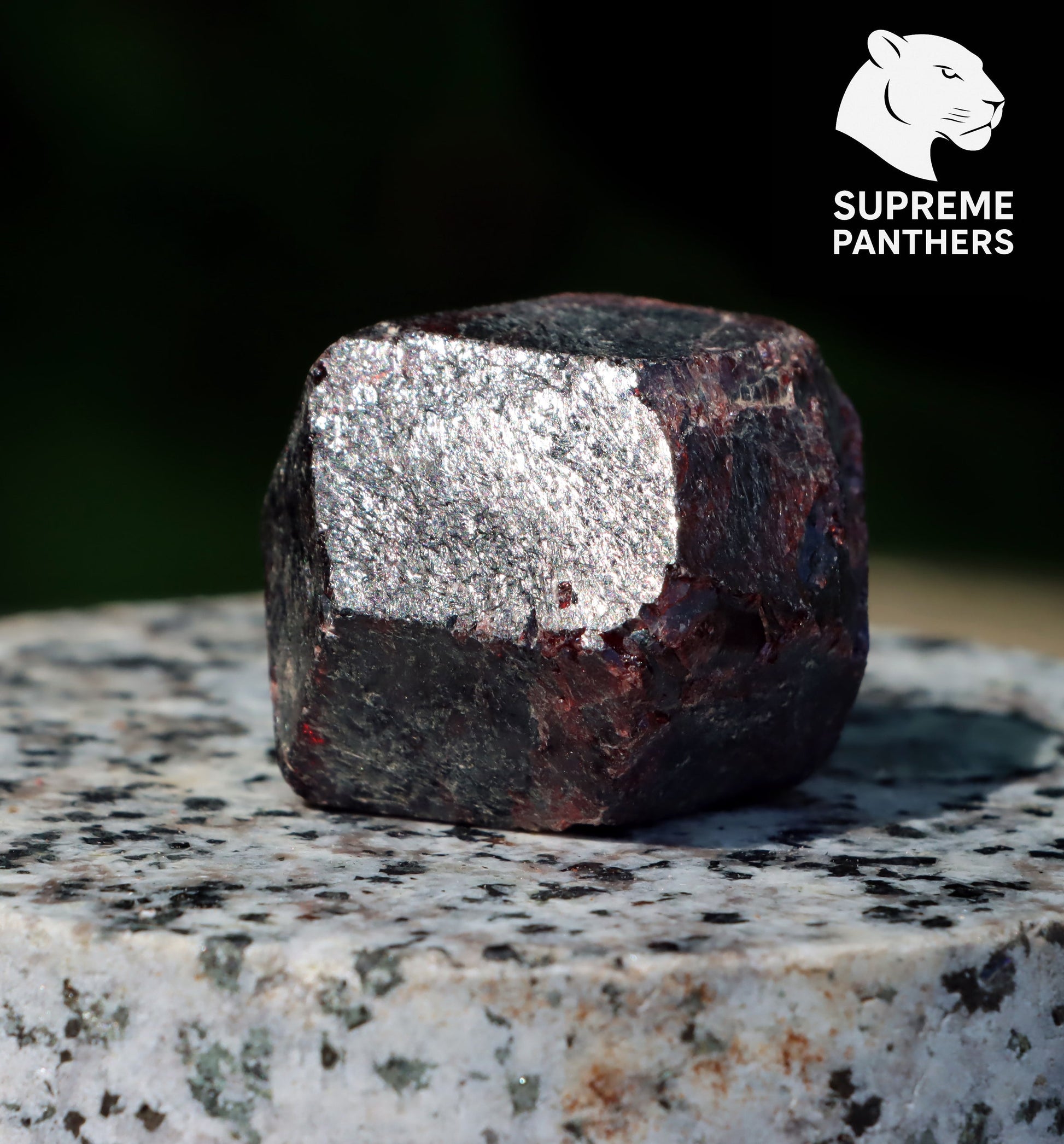 Almandin solitérní krystal - Supreme Panthers