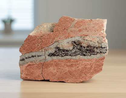 Ametystová žíla v granitu leštěná - Supreme Panthers