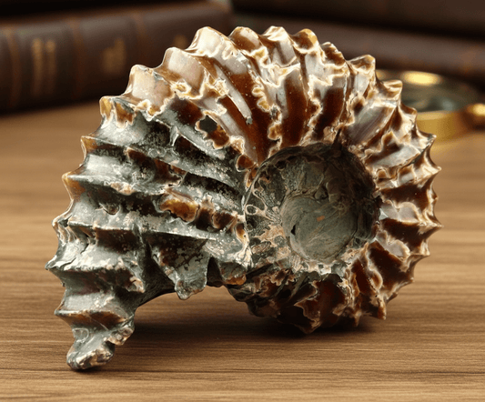 Amonit leštěný skulptovaný (Cleoniceras) - Supreme Panthers