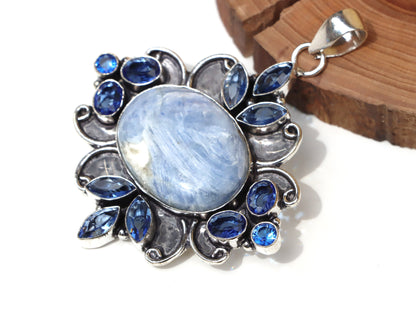 Amulet kyanit tanzanit "V objetí tanzanitů" - Supreme Panthers