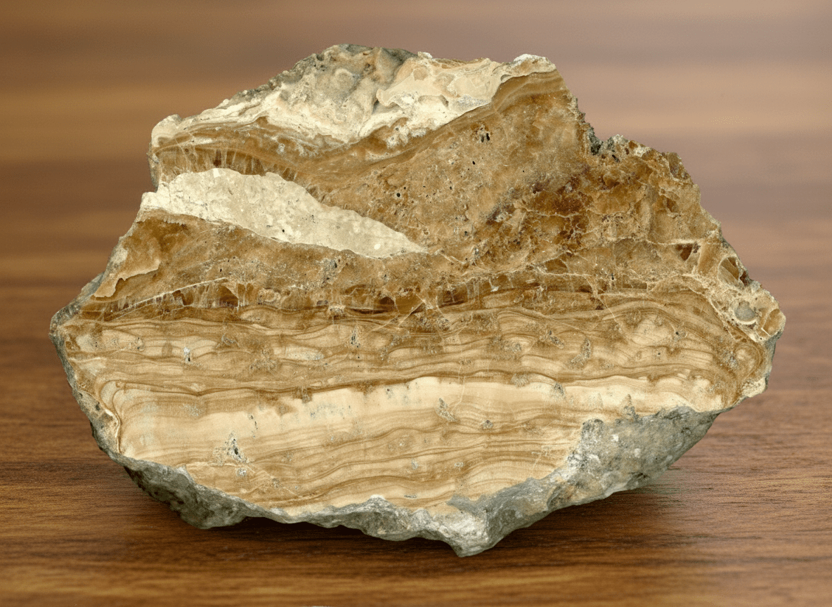 Aragonit leštěný plátek - Supreme Panthers