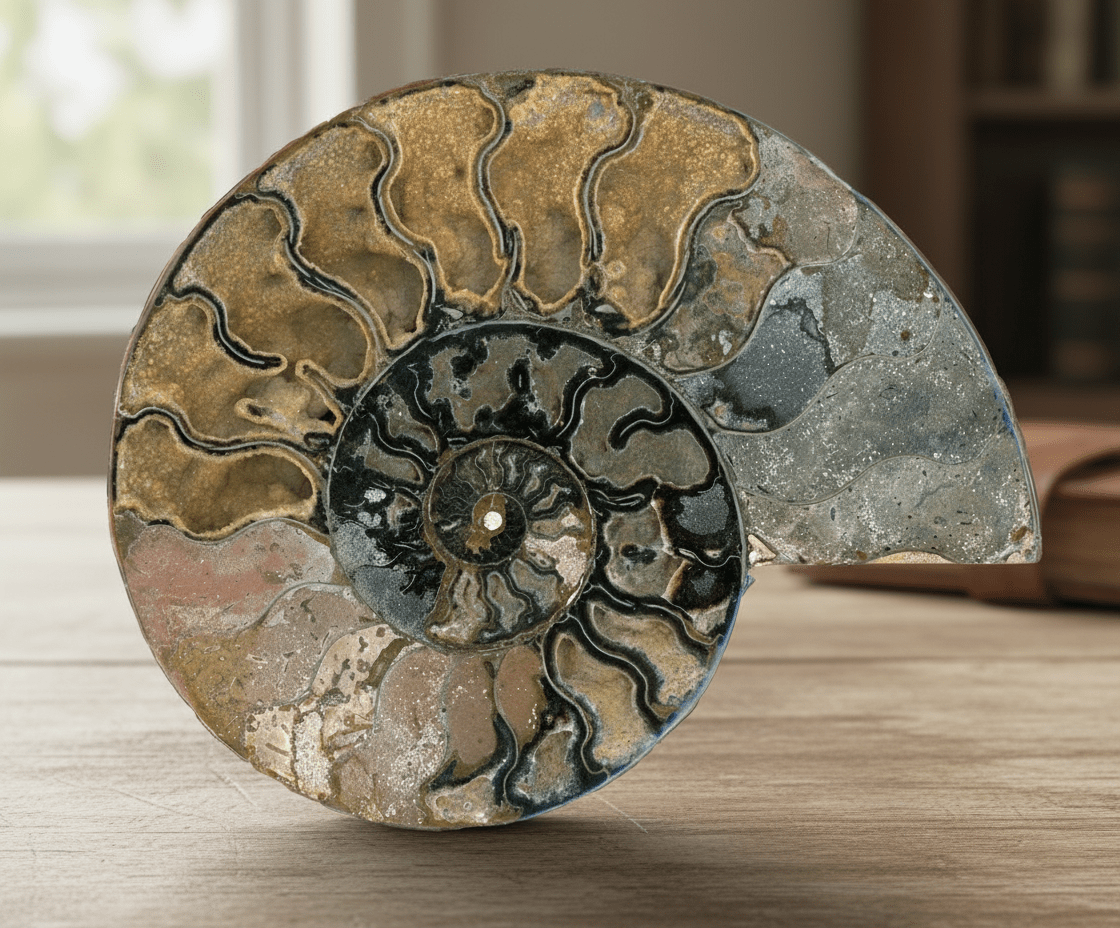 Aragonitový amonit (Cleoniceras), 1ks - Supreme Panthers