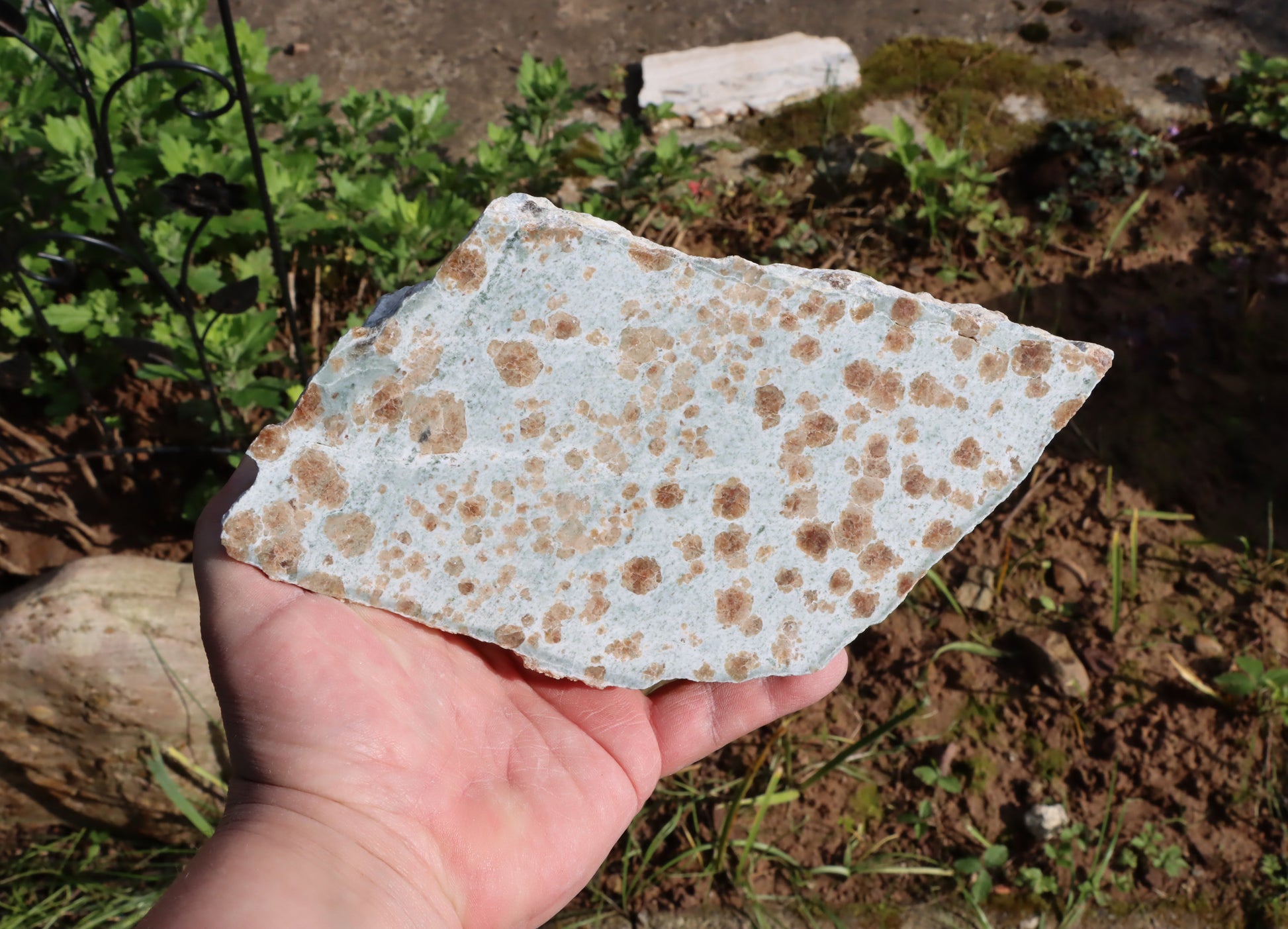 Bludovit s bílo - zeleným wolastonitem - Supreme Panthers