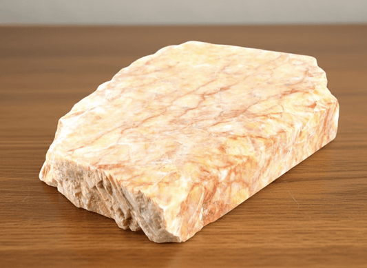 Červenožlutá kalcitová žíla s fazetou, Ochoz u Brna - Supreme Panthers