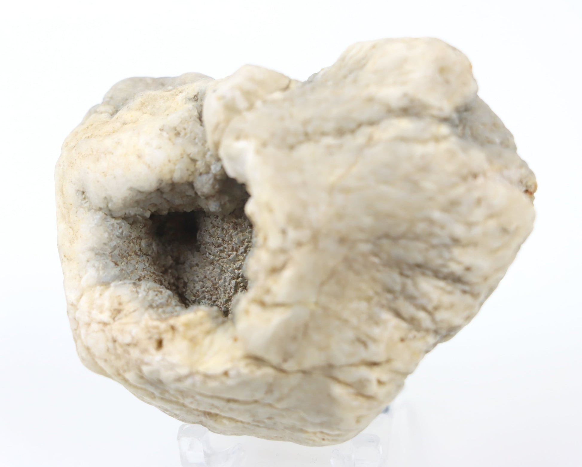 Chalcedon modravo - šedivý v geodě - Supreme Panthers