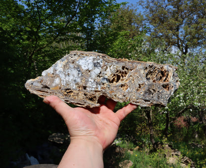 Chalcedon s opálem leštěný plátek moravský - Supreme Panthers