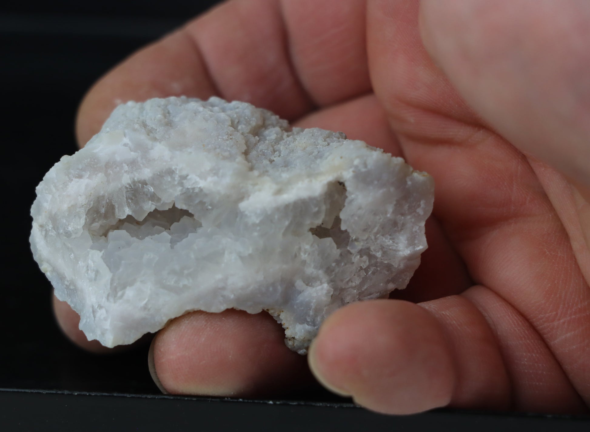 Chalcedon transparentní v geodě r. 2012 - Supreme Panthers