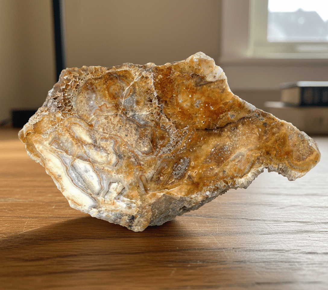 Citrín s achátem a drúzou - Supreme Panthers