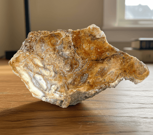 Citrín s achátem a drúzou - Supreme Panthers