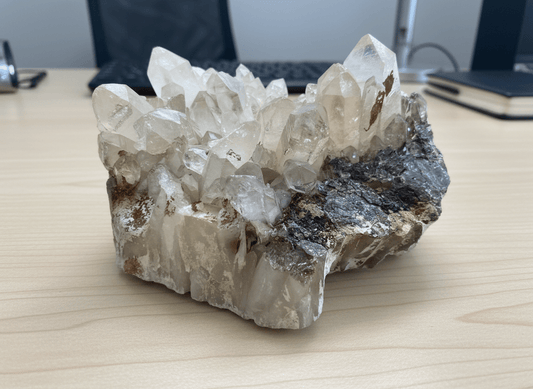 Citrín záhnědová drúza - Supreme Panthers