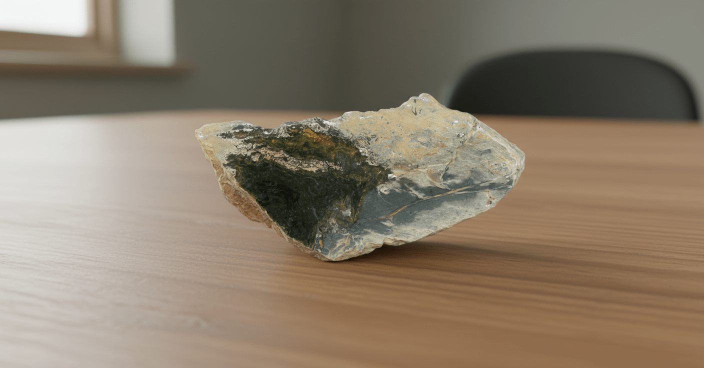 Deskatý korál Favosites stínavsko - chabičovské břidlici - Supreme Panthers