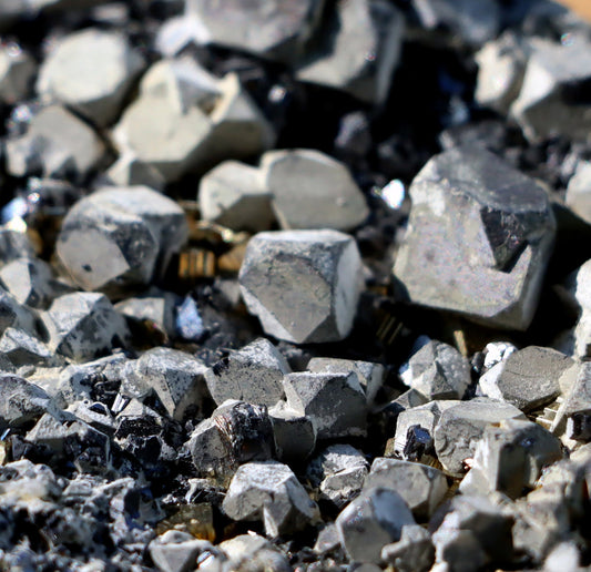 Drúza galenit pyrit křišťál - Supreme Panthers