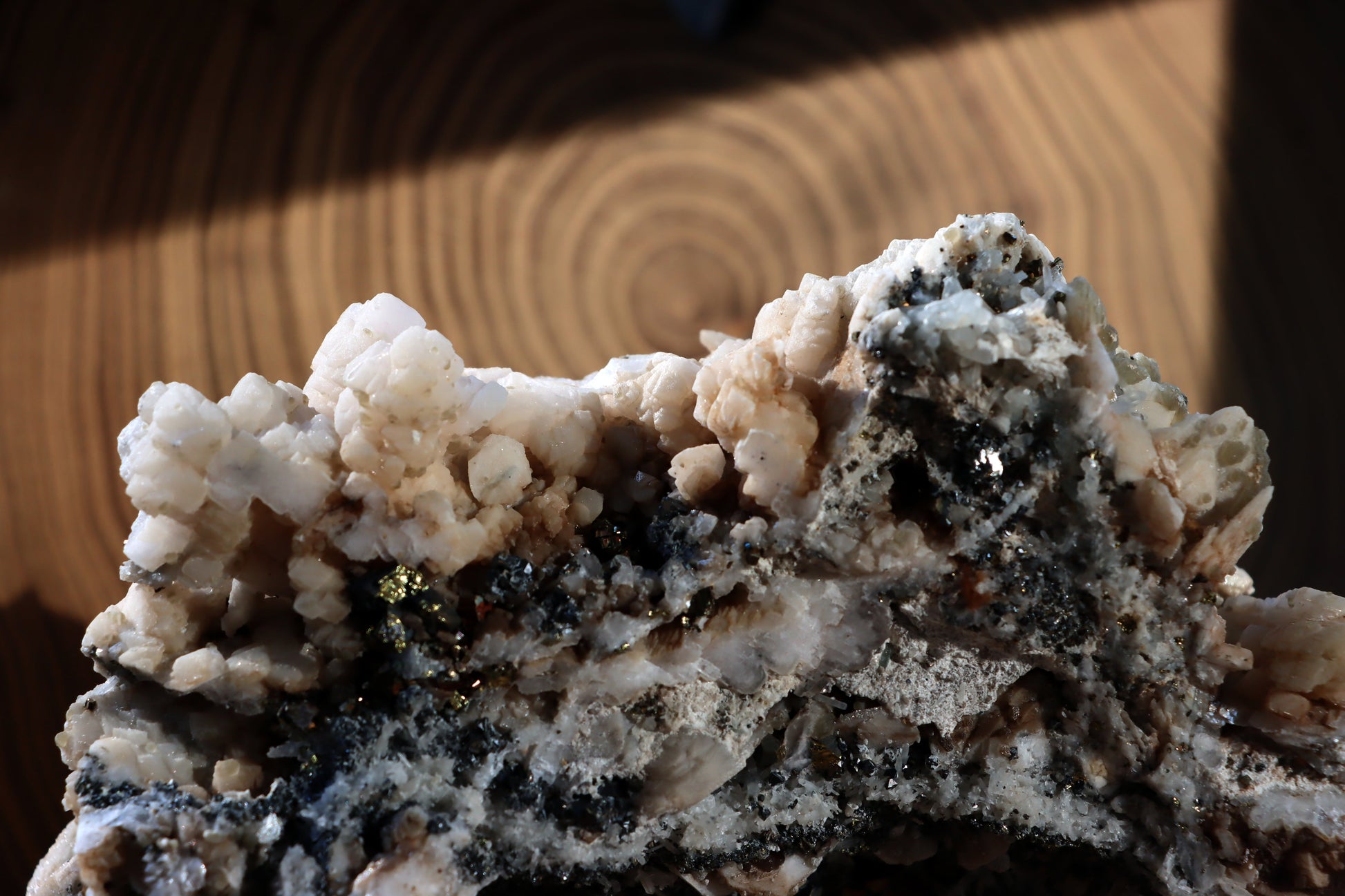 Drúza kalcit galenit pyrit - Supreme Panthers