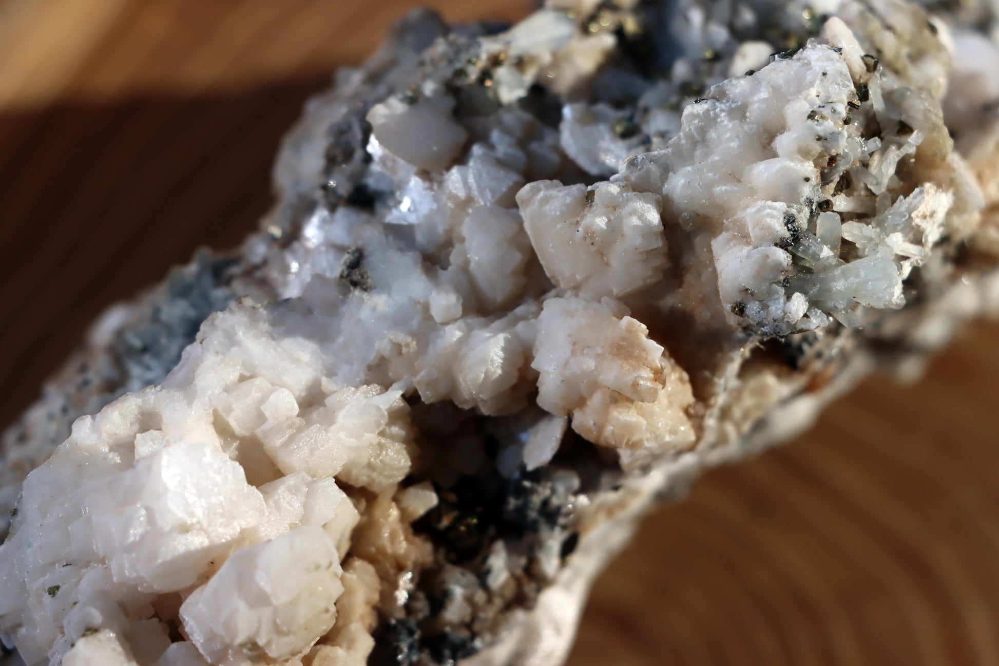 Drúza kalcit galenit pyrit - Supreme Panthers