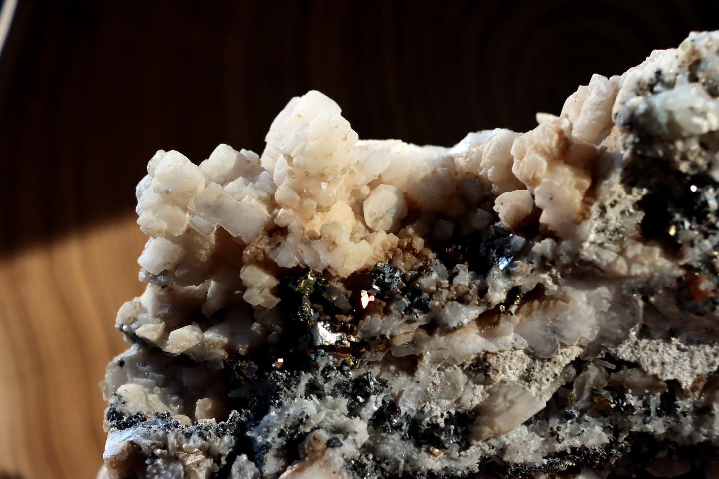 Drúza kalcit galenit pyrit - Supreme Panthers