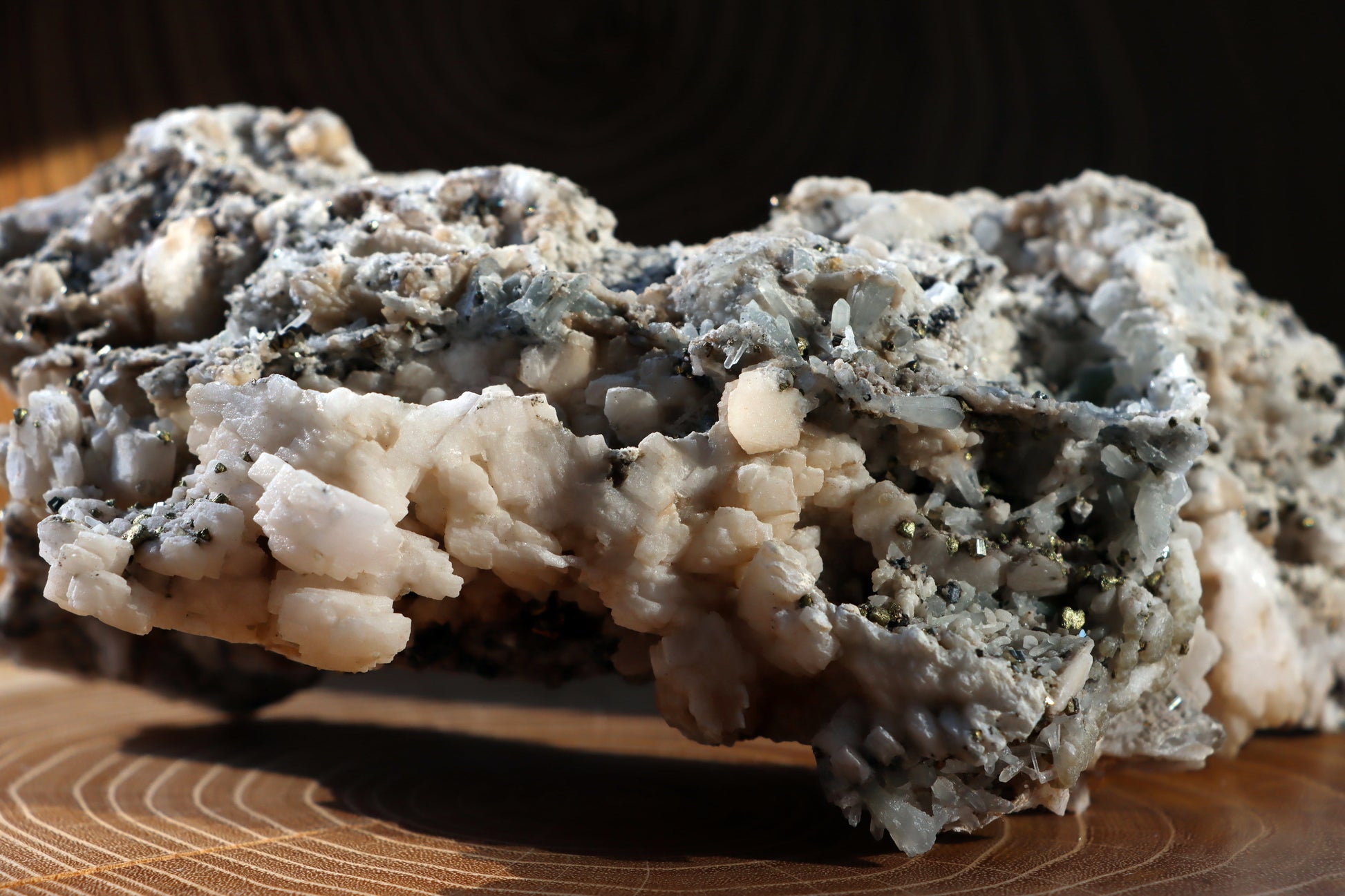 Drúza kalcit galenit pyrit - Supreme Panthers