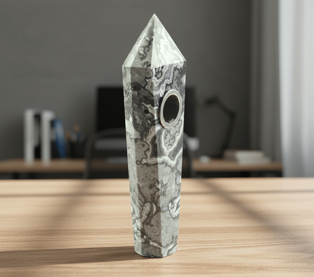 Dýmka míru achát Picasso - Supreme Panthers