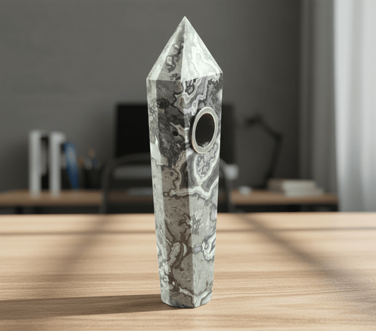 Dýmka míru achát Picasso - Supreme Panthers