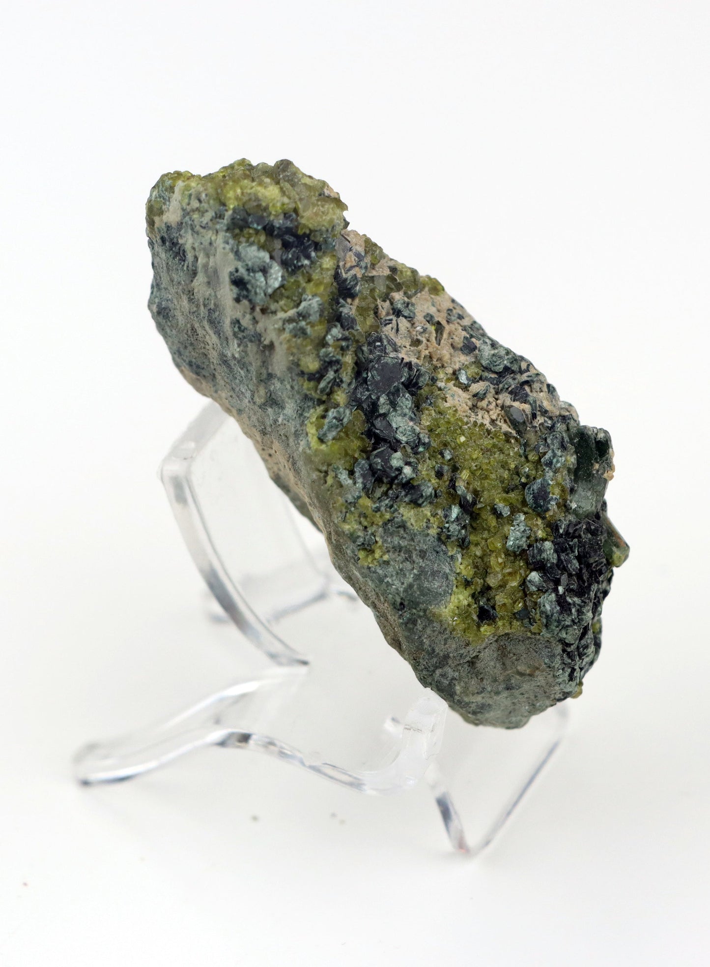 Epidotová drúza na podložce - Supreme Panthers