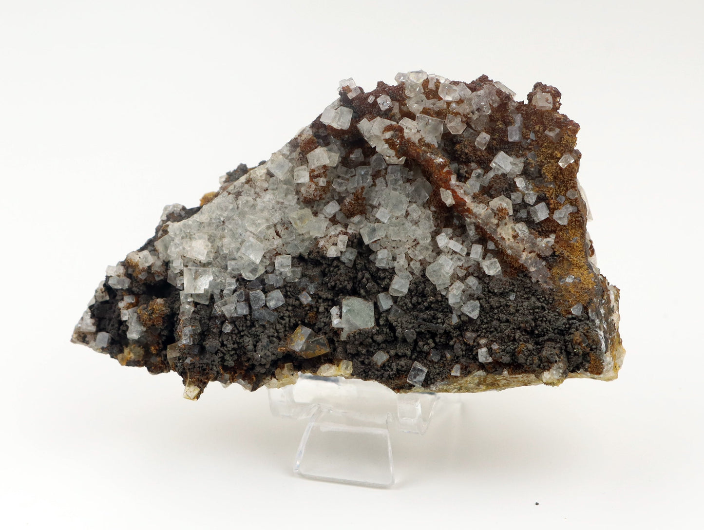 Fluorit kostková oboustranná drúza - Supreme Panthers