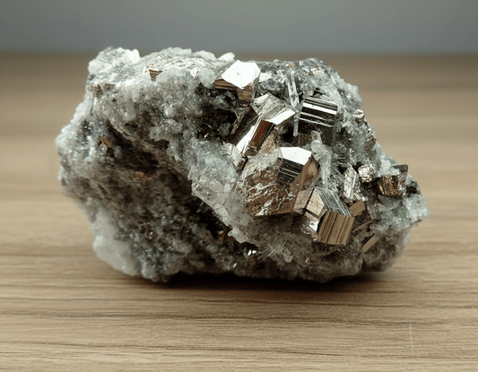 Galenitopyritová drúza s křišťálem - Supreme Panthers