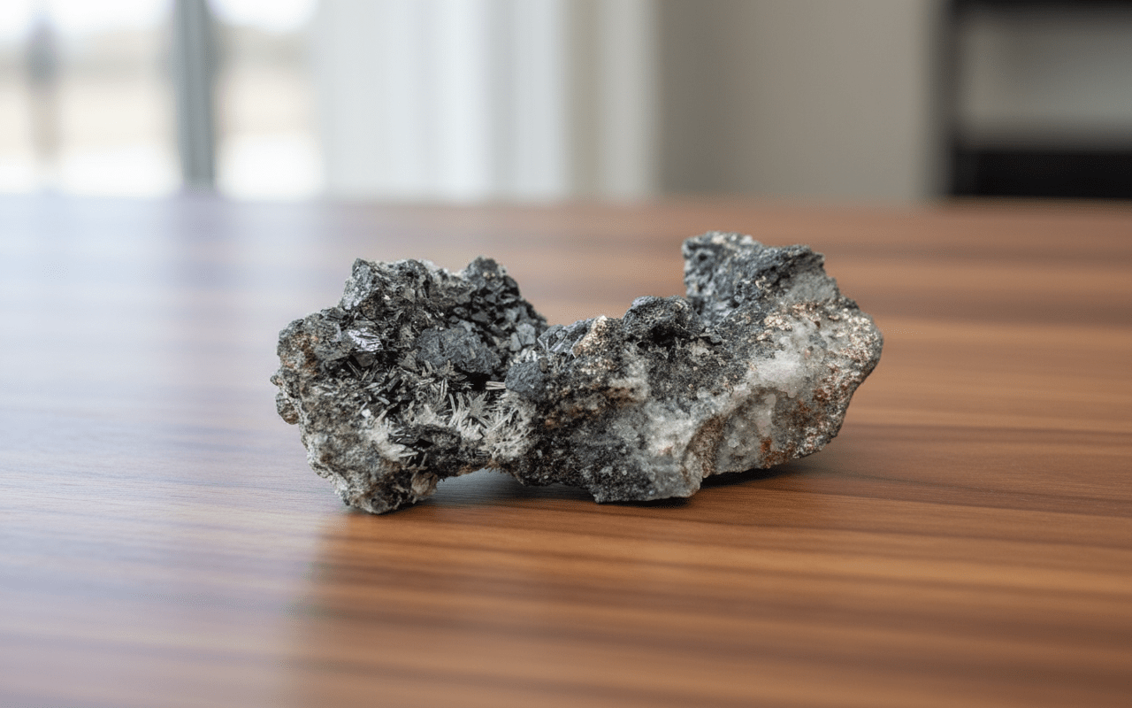 Galenitová drúza s křišťálem - Supreme Panthers