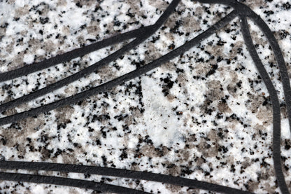 Gravírovaný andílek ve sněhové žule - Supreme Panthers