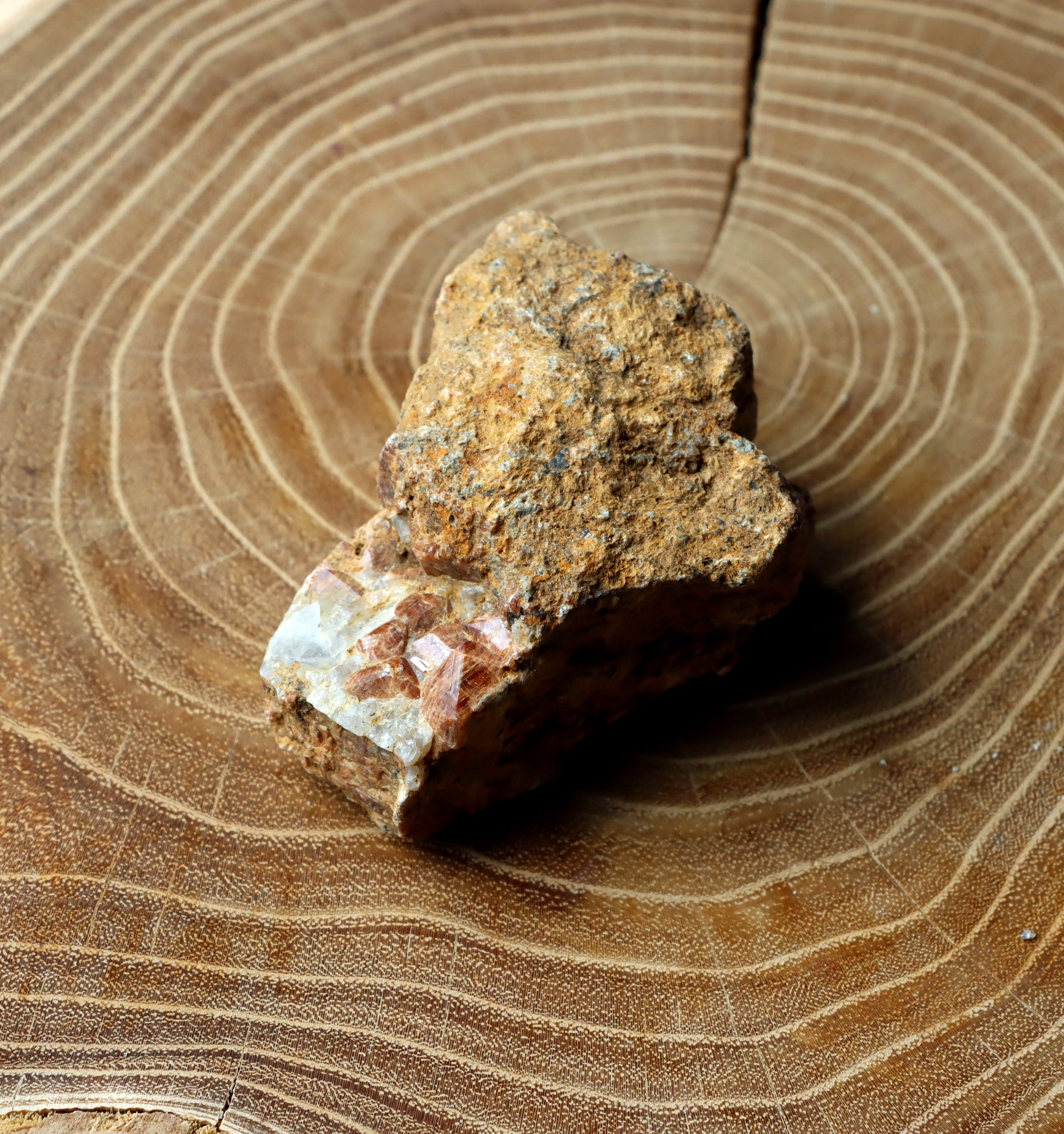 Hesonit v dutině ortoklasu - Supreme Panthers