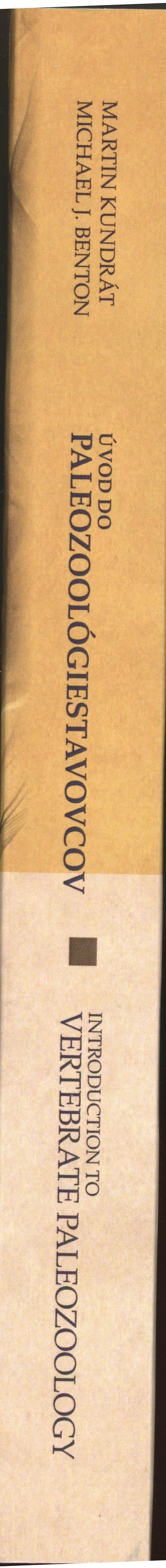 ÚVOD DO PALEOZOOLÓGIE STAVOVCOV,VOLUME 1