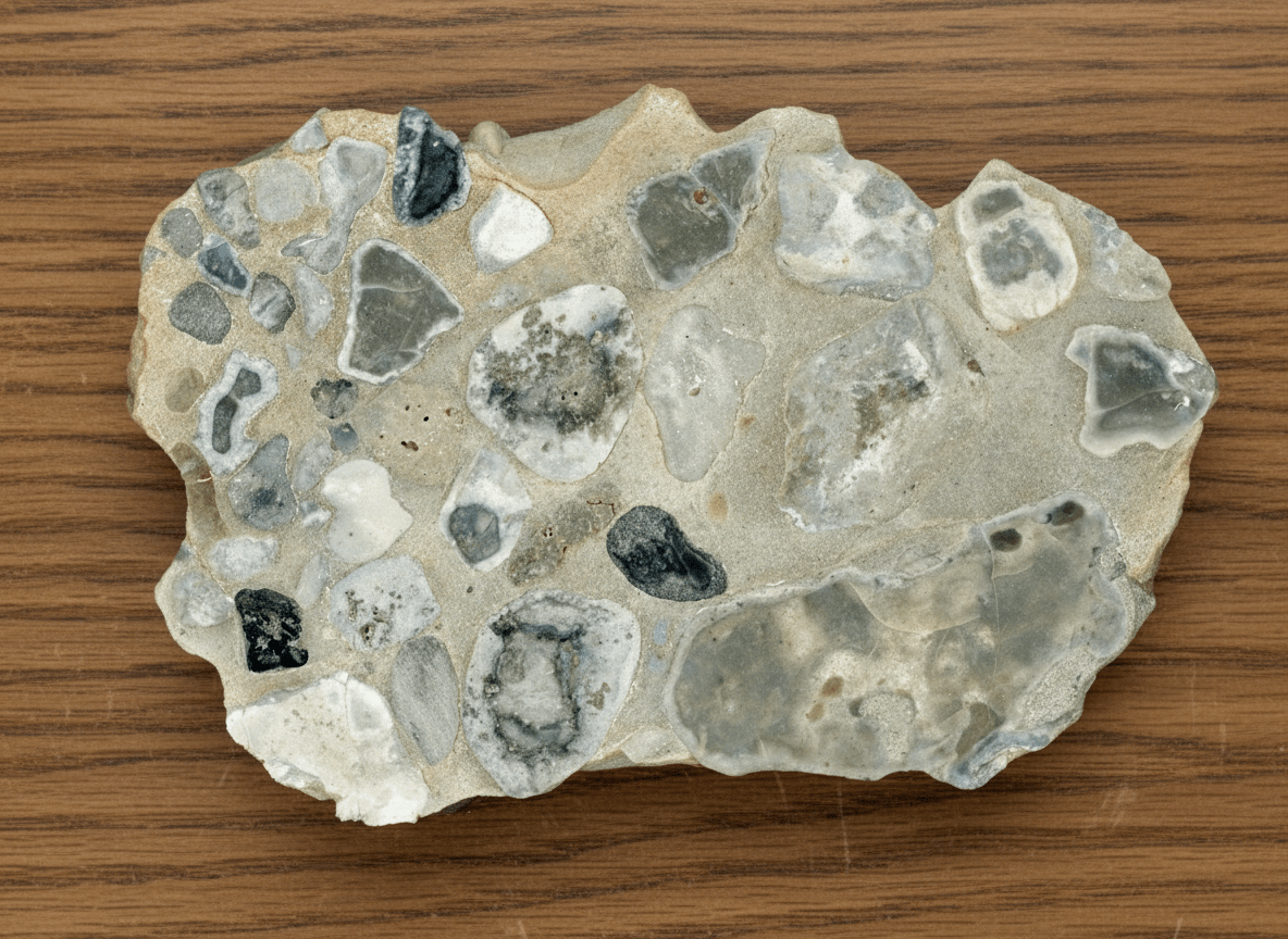 Jurský slepenec s geodou a rohovci - Supreme Panthers