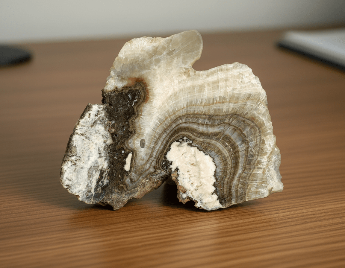 Kalcit vrstvený - krápník - Supreme Panthers