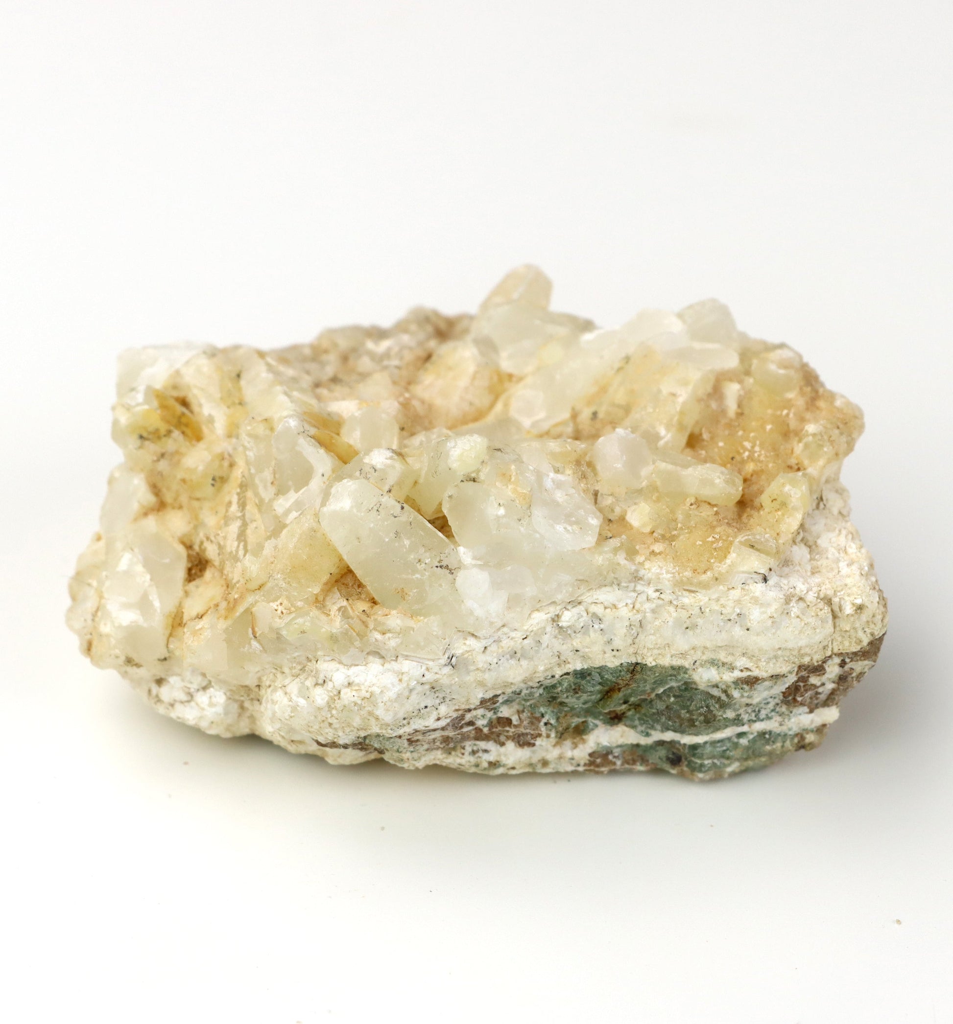 Kalcitová drúza na wollastonitu - Supreme Panthers