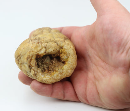 Karneol surový na křišťálu v dutině geody - Supreme Panthers