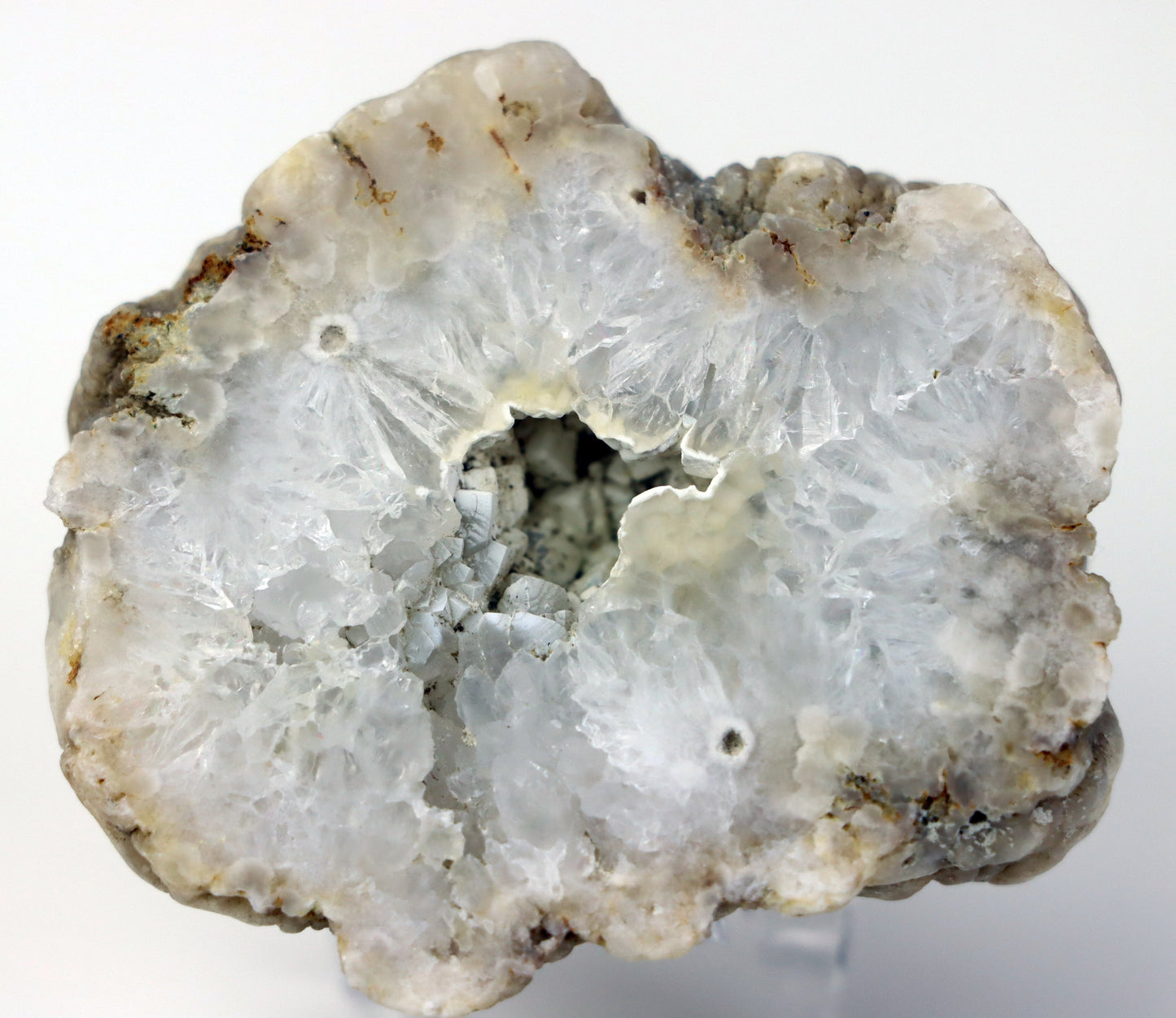 Kašolong na perimorfóze po kalcitu v geodě leštěná - Supreme Panthers