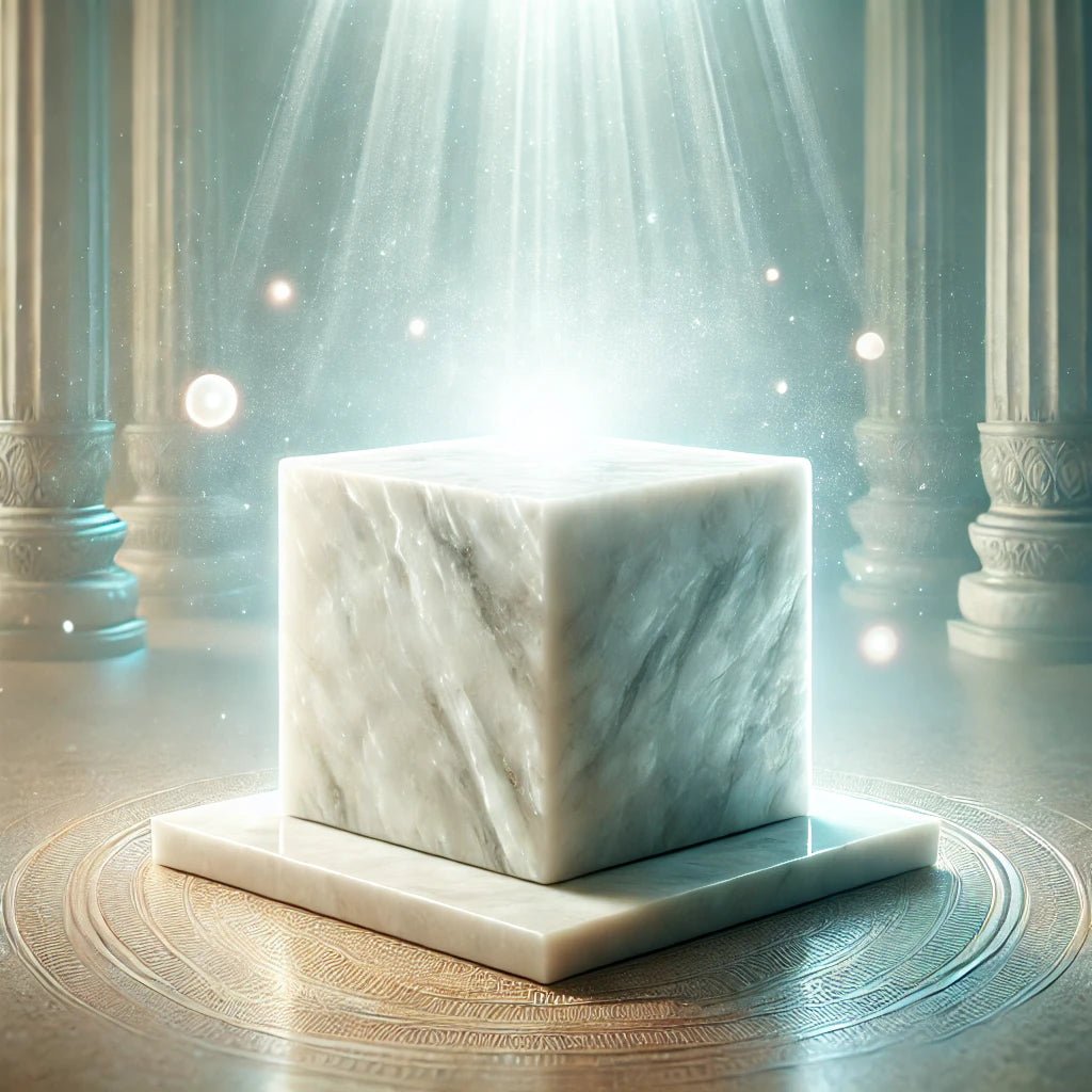 Koncentrační kostka z bílého mramoru - Supreme Panthers