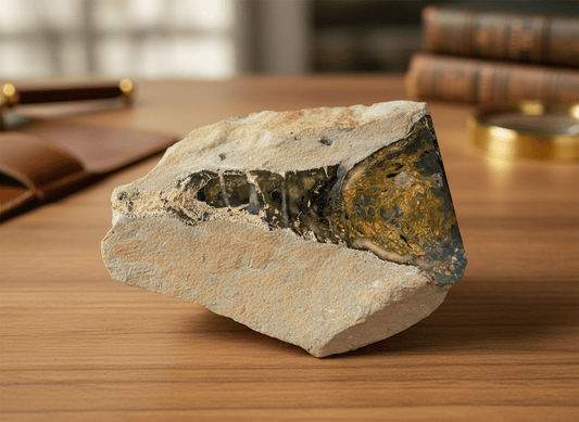 Kopletní řez soliterním korálem ve stínavsko - chabičovské břidlici - Supreme Panthers