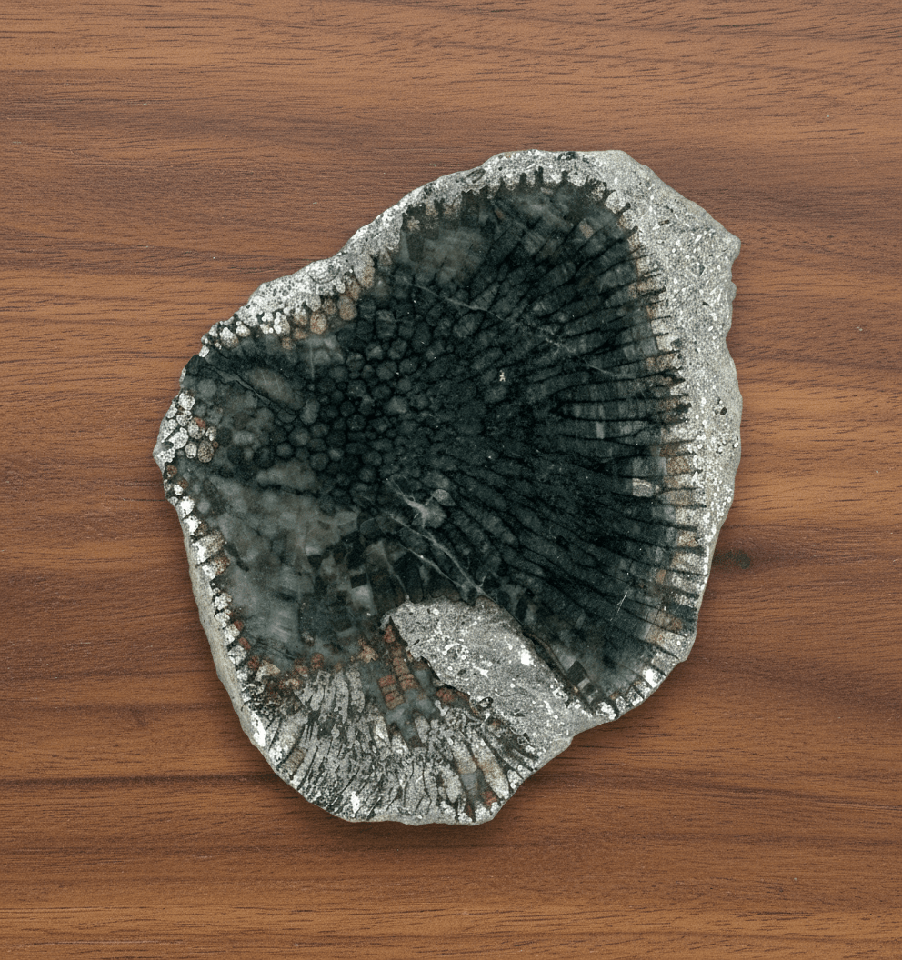 Korál rodu Favosites ala ježek - Supreme Panthers